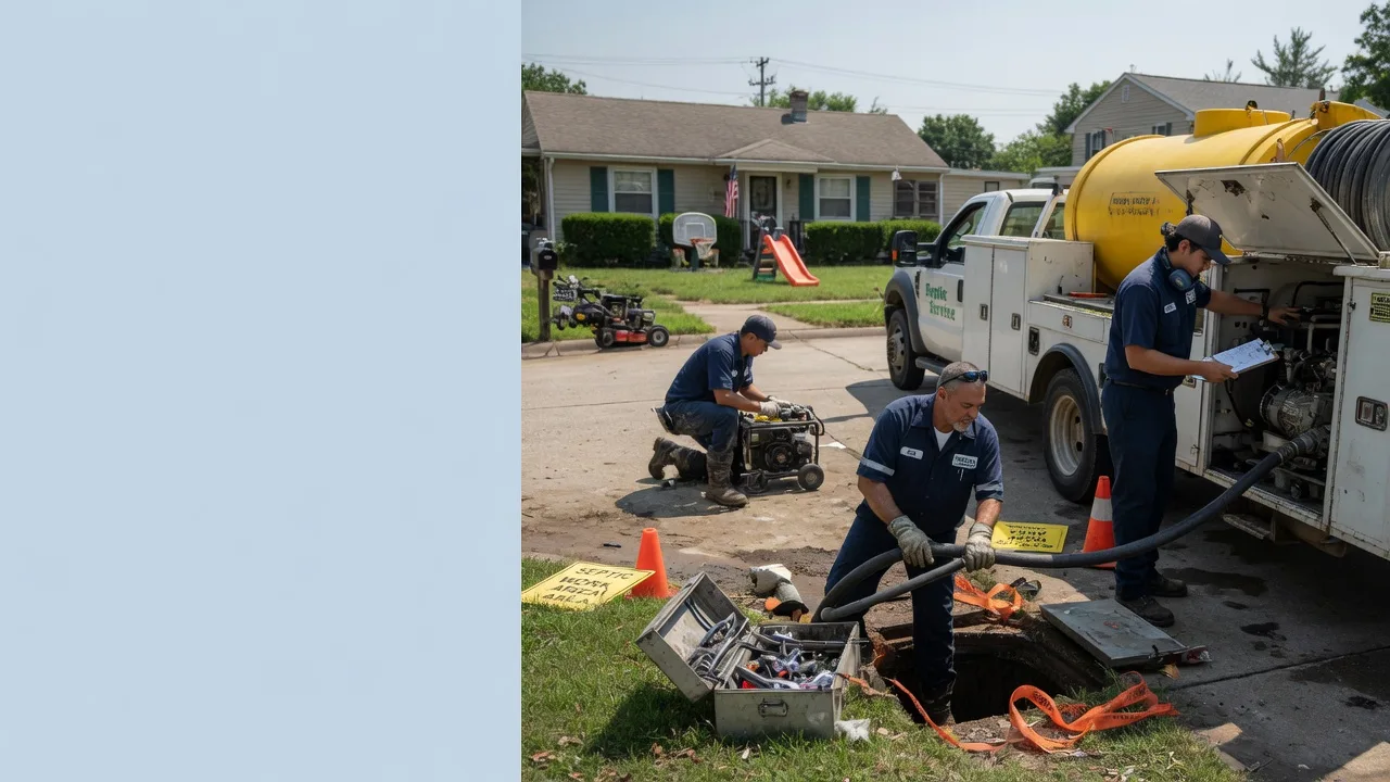 Septic Tank Pumping in Mount Pleasant, TX near me